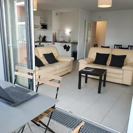 Lägenhet L'envol - 80 M2 - 40 M2 Balcon - 2 Parkings Prives *