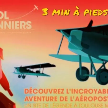 L'envol - 80 M2 - 40 M2 Balcon - 2 Parkings Prives * Toulouse